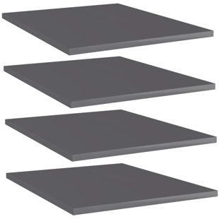 EBERN DESIGNS Floating Shelves Wall Shelving Wall Mounted Shelves Display Wall Units (Set of 4)