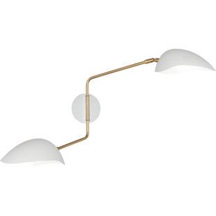 ROBERT ABBEY Racer Swing Arm Sconce