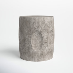 JOSS & MAIN Hamil Concrete Accent Stool
