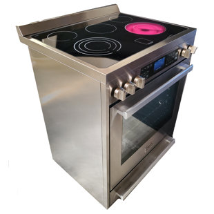 BRAVO KITCHEN 30" 5 Cubic Feet Electric Freestanding Range with Radiant Cooktop