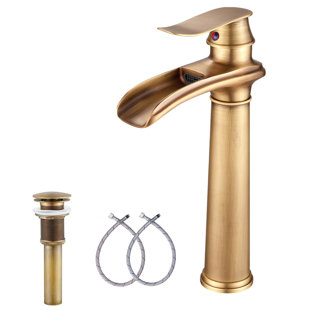 UFINE Vessel Sink Faucet Single-handle Bathroom Faucet with Drain Assembly