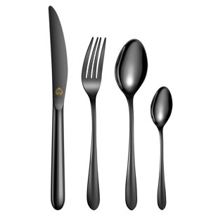 Vancasso Stainless Steel Flatware Set - Service for 12 (Set of 48)