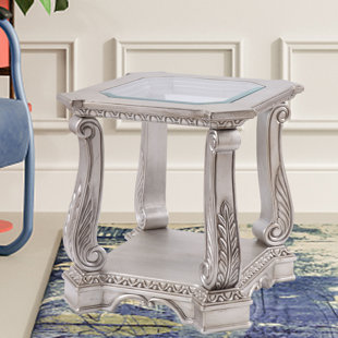 ZUPORA Pedestal End Table