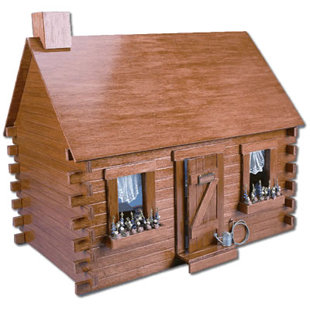 GREENLEAF DOLLHOUSES Shadybrook Cabin Dollhouse