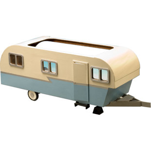 GREENLEAF DOLLHOUSES Vintage Travel Trailer Dollhouse