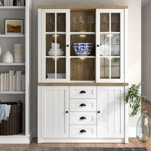 THREE POSTS Brasher Display Cabinet