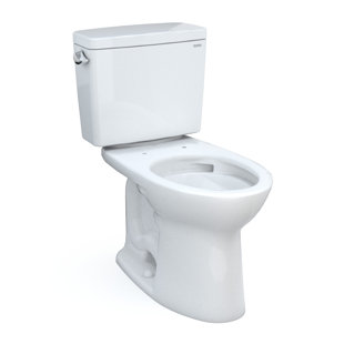 TOTO Drake 1.6 Elongated Two-Piece Toilet (Seat Not Included)