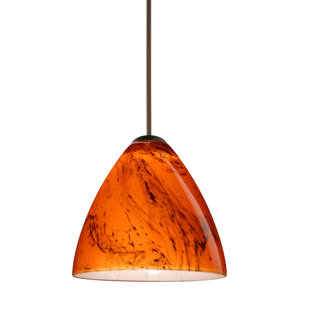 BESA LIGHTING Mia 1 - Light Single Bell Pendant