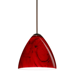 BESA LIGHTING Mia 1 - Light Single Bell Pendant