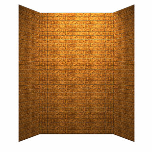 FROMPLAINTOBEAUTIFULINHOURS Subway Tile - Mirroflex - Tub And Shower Wall Panels - Antique Bronze