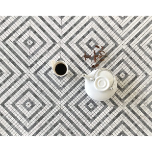 SEVEN SEAS COLLECTION 8" x 8" Marble Mosaic Wall & Floor Tile