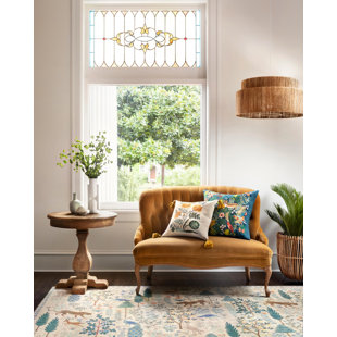 Rifle Paper Co. x Loloi Menagerie MEN-02 Forest Cream Rug
