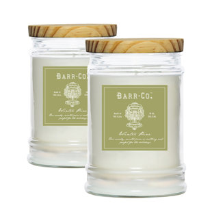 K. HALL STUDIO Barr-Co. Winter Pine Tumbler Candle Set