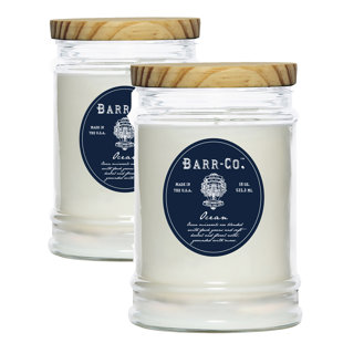 K. HALL STUDIO Barr-Co. Ocean Scented Tumbler Candle Set