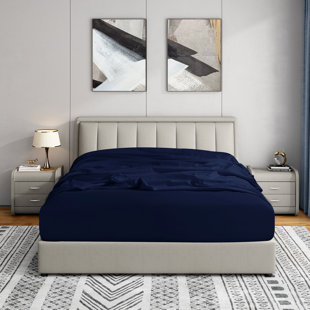 SWIFT HOME 1800 Series 21 Inch Extra-Deep Microfiber Fitted Sheet