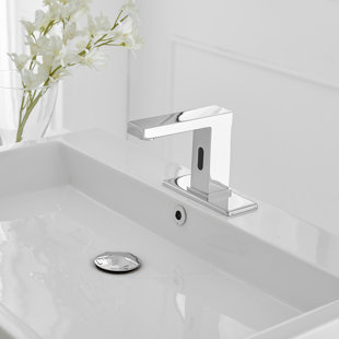 VIBRANTBATH Single-Hole Bathroom Faucet with Drain Assembly