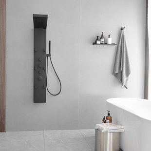 VIBRANTBATH 52'' Shower Panel with Fixed Shower Head