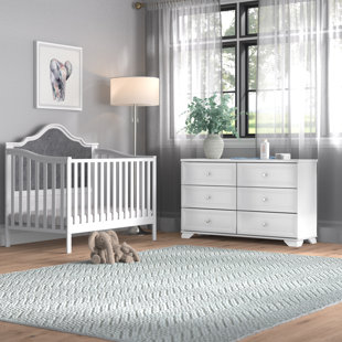 THREE POSTS™ BABY & KIDS Convertible 2 -Piece Nursery Furniture Set