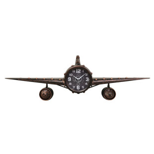 CARINA'S COLLECTION Metal Wall Clock