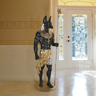 DESIGN TOSCANO Egyptian Grand Ruler Anubis Statue