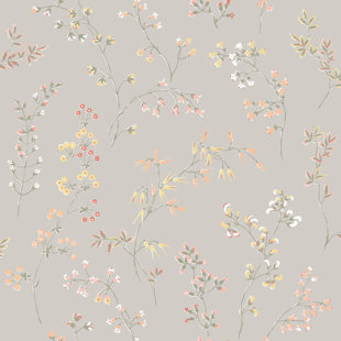 BORASTAPETER Graang Floral Roll