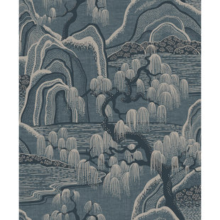 BORASTAPETER Indigo Garden Wallpaper