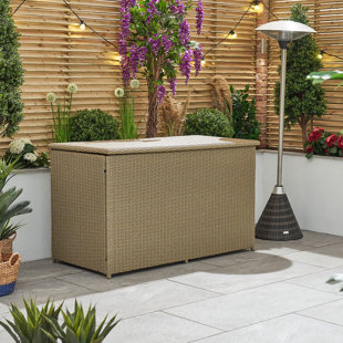 EBERN DESIGNS Imane-Lor Heritage Rattan Storage Box