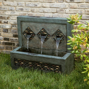 MILLWOOD PINES Molina Weather Resistant Fountain with Light