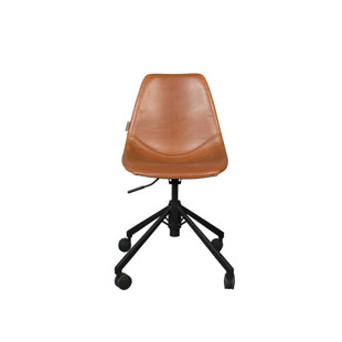 DUTCHBONE Genuine Leather Drafting Chair