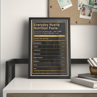 GREYLEIGH™ TEEN " Hustle Nutrition Facts " by Hatcher And Ethan