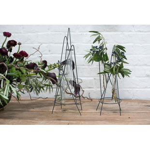 ASHLUXE Handmade Metal Table Vase