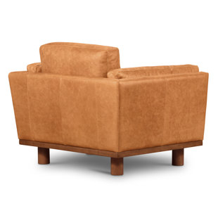 EDGEMOD Leather Accent Chair (Set of 2)