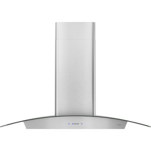 ZEPHYR 36" Ravenna 600 CFM Ductless Island Range Hood in Stainless Steel