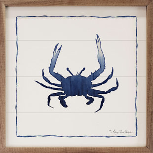KENDRICK HOME Blue Fade Crab By Audrey Jeanne Roberts