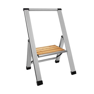 Sorfey Step Ladders 1 - Step Steel Lightweight Folding Step Stool