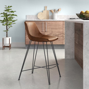 TRENT AUSTIN DESIGN® Heim Bar & Counter Stool Faux Leather