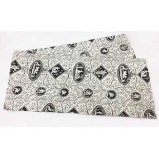 ALBERT ESTATE LTD Blue Persian Toile Tabel Runner