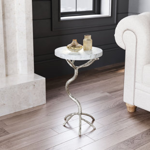 ZUO HOSPITALITY Marble Top End Table