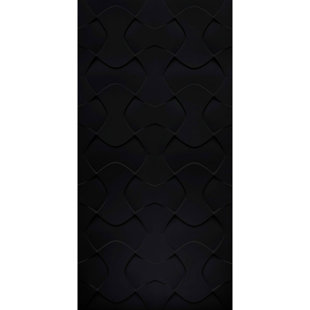 FROMPLAINTOBEAUTIFULINHOURS Morpheus Max 4ft. x 8ft. PVC Glue up 3D Wall Paneling - (32 sq.ft./sheet) (Set of 2)