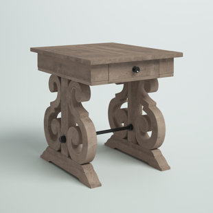 GREYLEIGH™ Bethel Solid Wood End Table with Storage