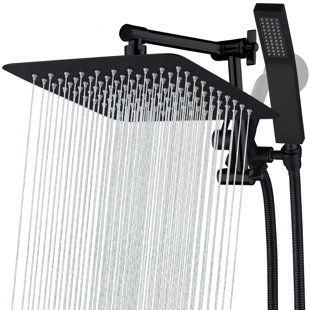 G-PROMISE 1.8GPM All Metal Rain Dual Shower Head