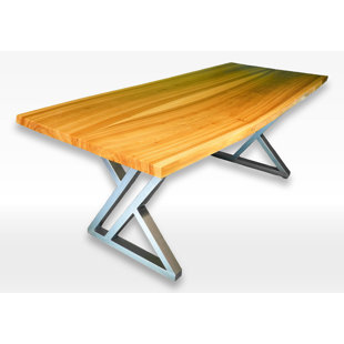 REBIRTHPRO Jared 79'''' Brown Rectangular Standard Elm Top Loft Table