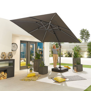 FREEPORT PARK Cosby Resin Free Standing Umbrella Base with Wheels