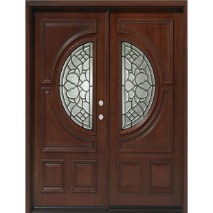 ASIAN PACIFIC PRODUCTS INC. 61.25'' x 81.5'' Wood Front Entry Doors