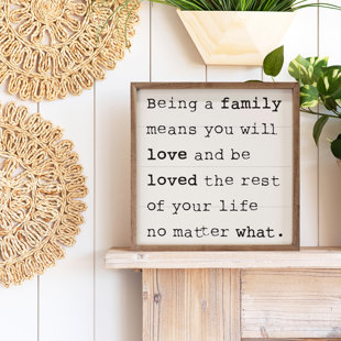 KENDRICK HOME Love And Be Loved Square White