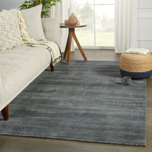 LONGSHORE TIDES Delma Handmade Flatweave Black Rug