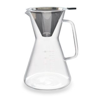 LONDON SIP Glass 8 Cup Coffee Carafe
