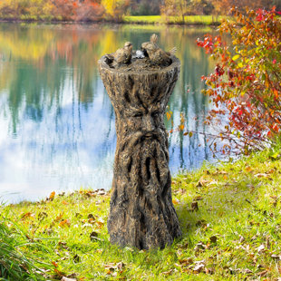 MILLWOOD PINES Enchanted Forest Tree Ent Garden Fountain with LED Light