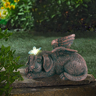 ARLMONT & CO. Katty Puppy Angel Garden for Pet Memorial Gifts and Pet Loss Gifts, Ideal Gifts for Christmas