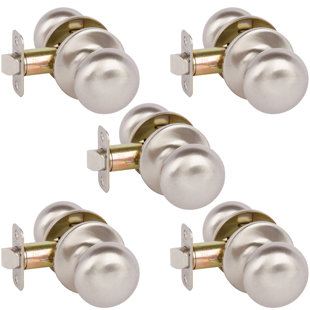 DELANEY HARDWARE Saxon Passage Door Knob (Set of 5)